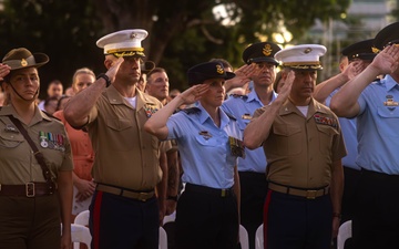 MRF-D 24.3 U.S. Marines, Sailors honor Anzac Day in Darwin, Palmerston