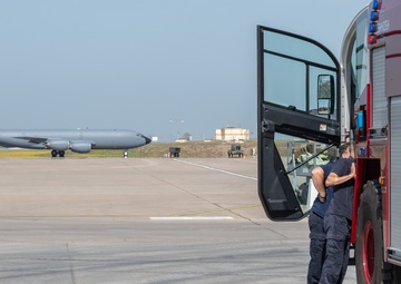 U.S., Spanish fire departments host equipment familiarization training