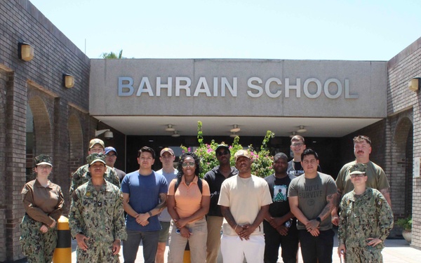 NSA Bahrain Rallies to Support DoDEA School Amidst Rain-Induced Damage