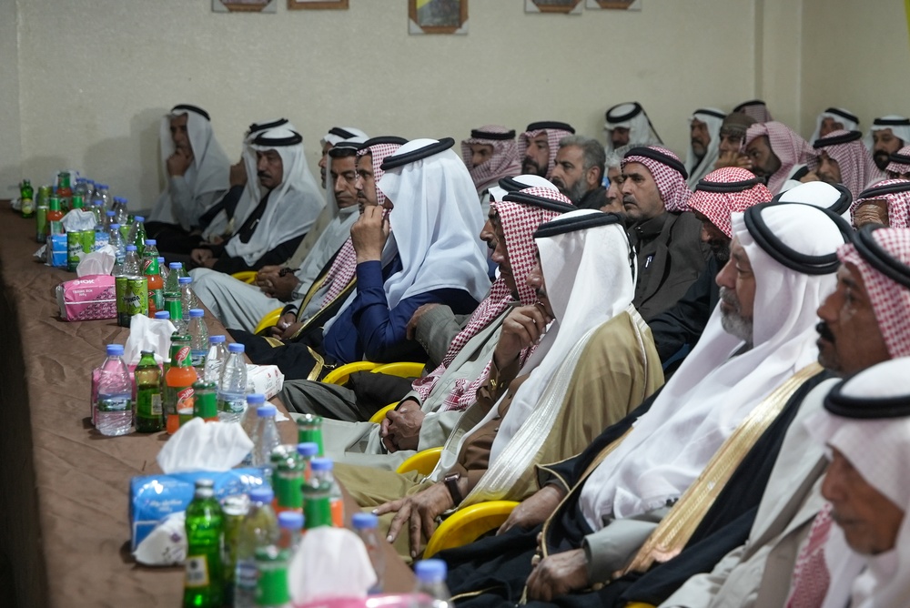 Coalition members, SDF meet with tribal leaders in Deir ez-Zor