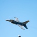 The U.S. Air Force F-16 Viper Demonstration Team performs at Wings Over Cowtown 2024