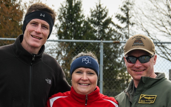 VX-1 Pioneers Perform a Flyover at Central Pennsylvania High School Track Invitational