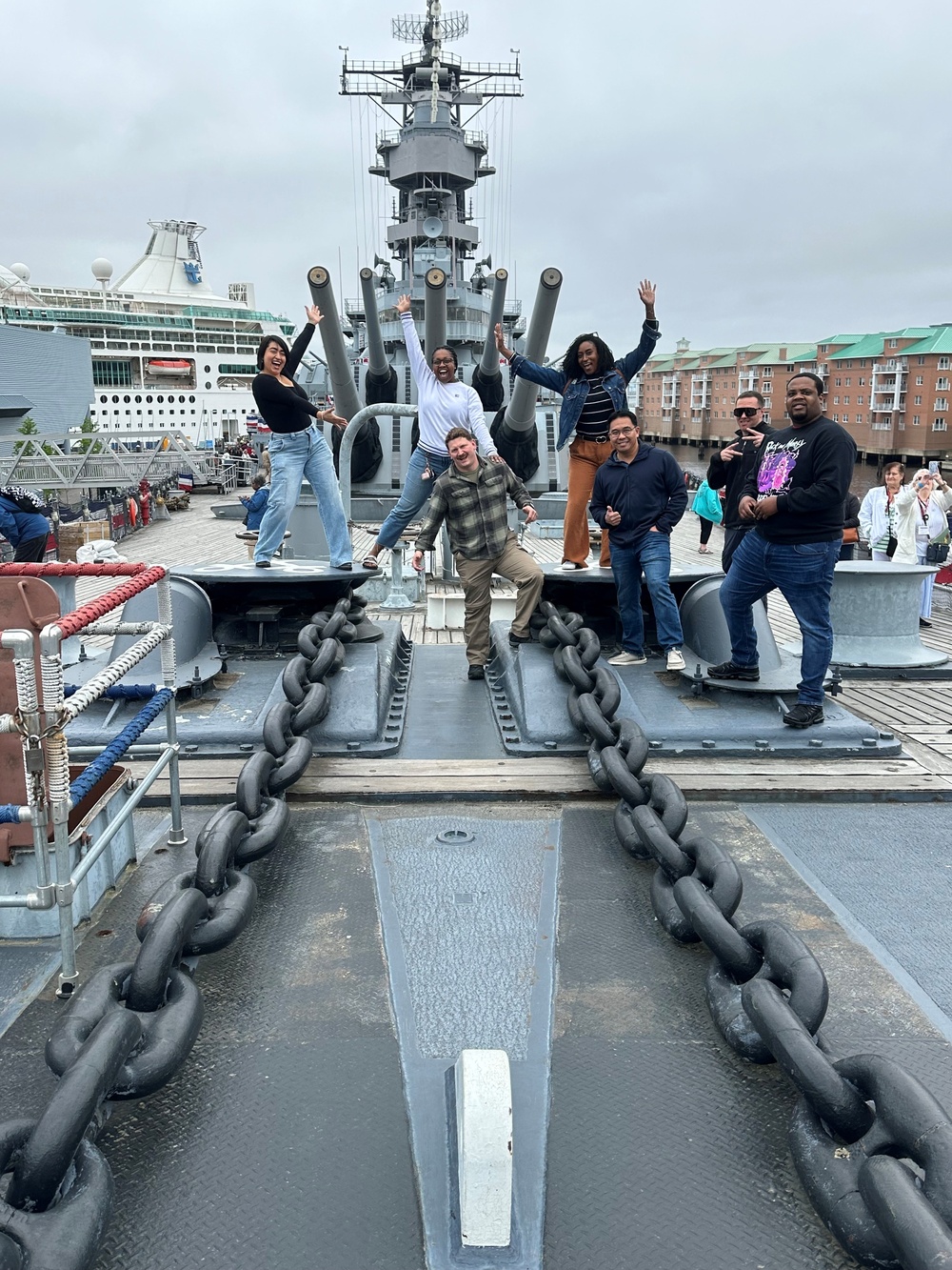NMRLC Visits USS Wisconsin’s on the 80th Anniversary of its Commissioning