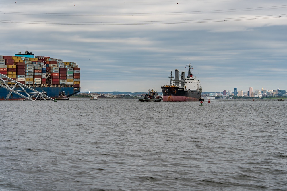 First vessel transits Limited Access Channel in Baltimore