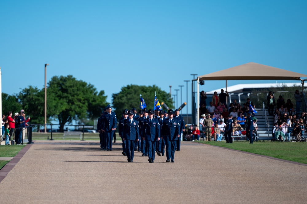 USAF BMT Coin Ceremony, Graduation -- 10-11 April 2024