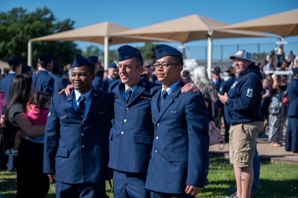 USAF BMT Coin Ceremony, Graduation -- 10-11 April 2024