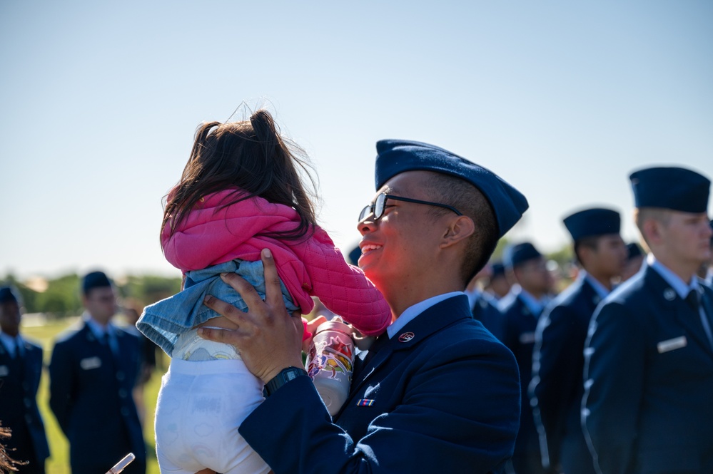 USAF BMT Coin Ceremony, Graduation -- 10-11 April 2024