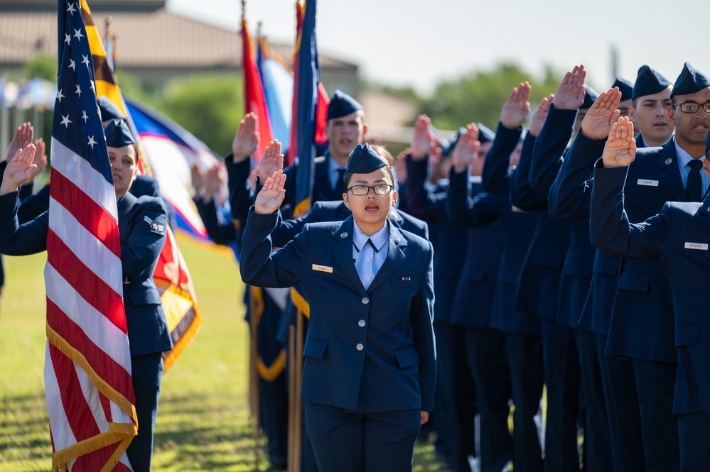 USAF BMT Coin Ceremony, Graduation -- 10-11 April 2024