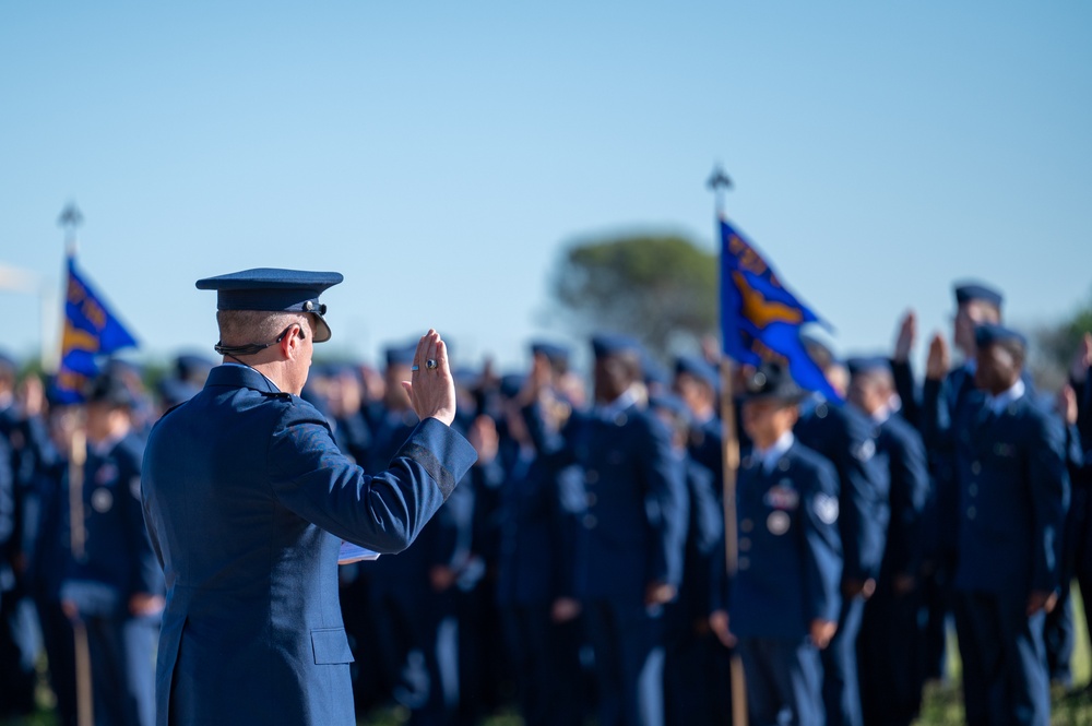 USAF BMT Coin Ceremony, Graduation -- 10-11 April 2024