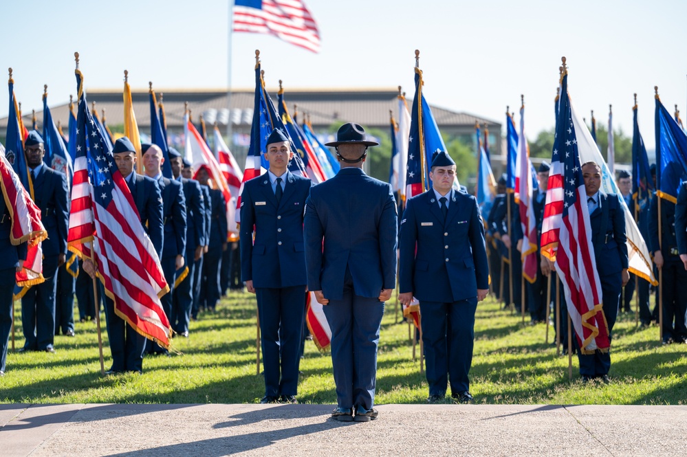 USAF BMT Coin Ceremony, Graduation -- 10-11 April 2024