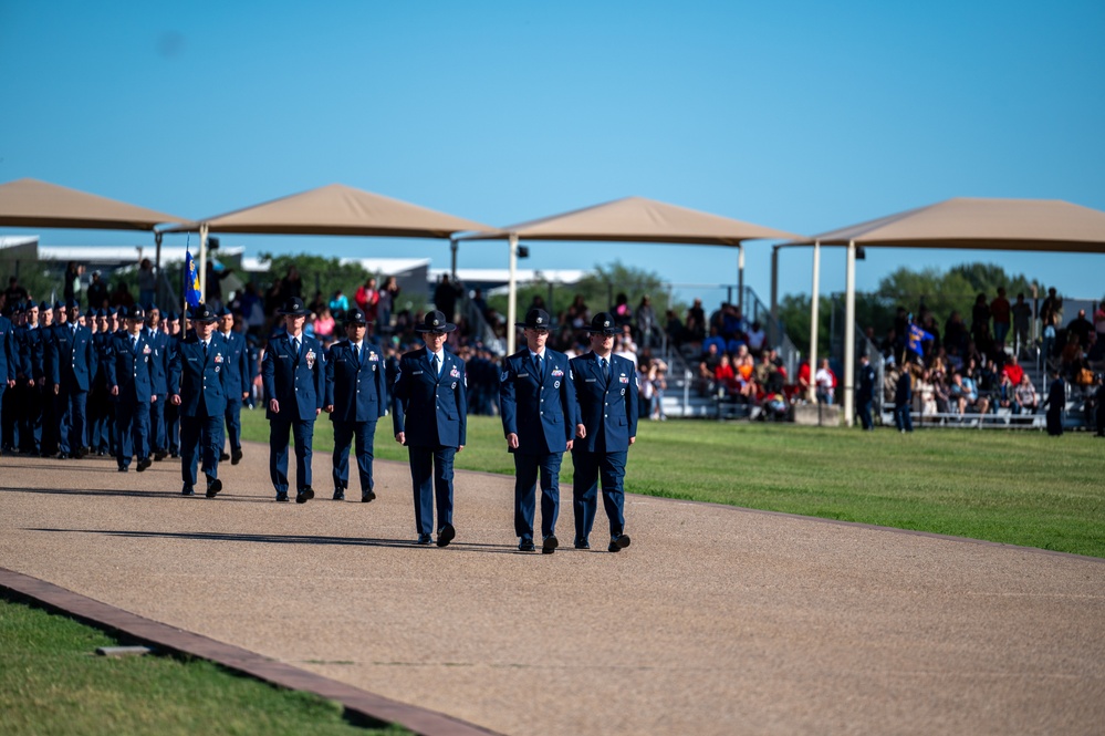 USAF BMT Coin Ceremony, Graduation -- 10-11 April 2024