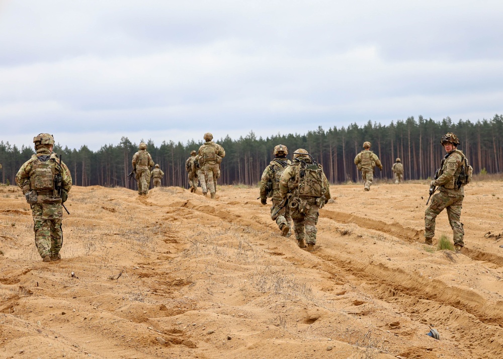 Armored Ground Infantry Conducts Saber Strike 24 Live Fire on NATO's Eastern Flank