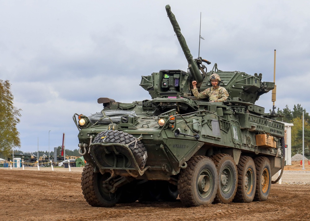 Armored Ground Infantry conducts Saber Strike 24 Live Fire on NATO's Eastern Flank