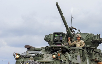 Armored Ground Infantry conducts Saber Strike 24 Live Fire on NATO's Eastern Flank