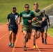 U.S. Marines and Royal Marines compete in the Double-up competition during the 2024 Fittest Instructor Competition