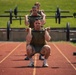 U.S. Marines and Royal Marines compete in the Double-up competition during the 2024 Fittest Instructor Competition