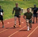 U.S. Marines and Royal Marines compete in the Double-up competition during the 2024 Fittest Instructor Competition