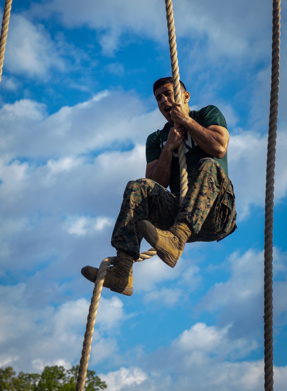 U.S. Marines and Royal Marines Compete in the &quot;Kim's Challenge&quot; During the 2024 Fittest Instructor Competition