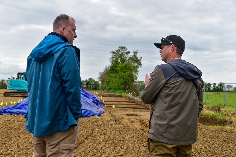 DV Tours DPAA Recovery Mission Site In France