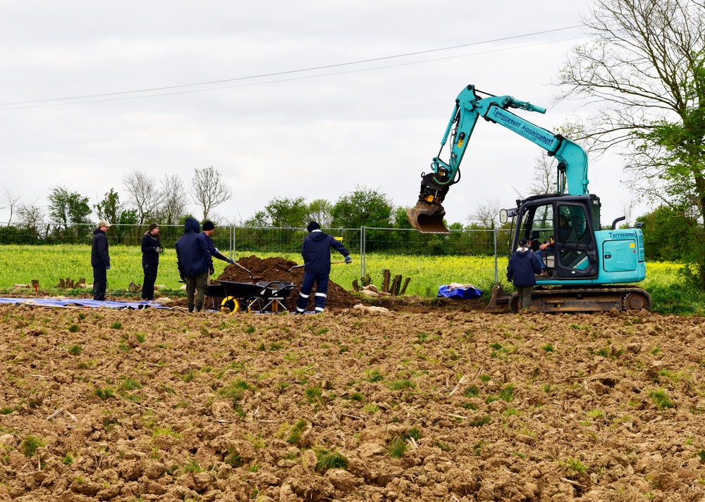 DPAA begins recovery operations in France