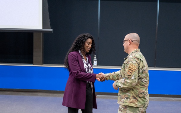 737th  Training Support Squadron and Keynote Speaker Charlynda Scales