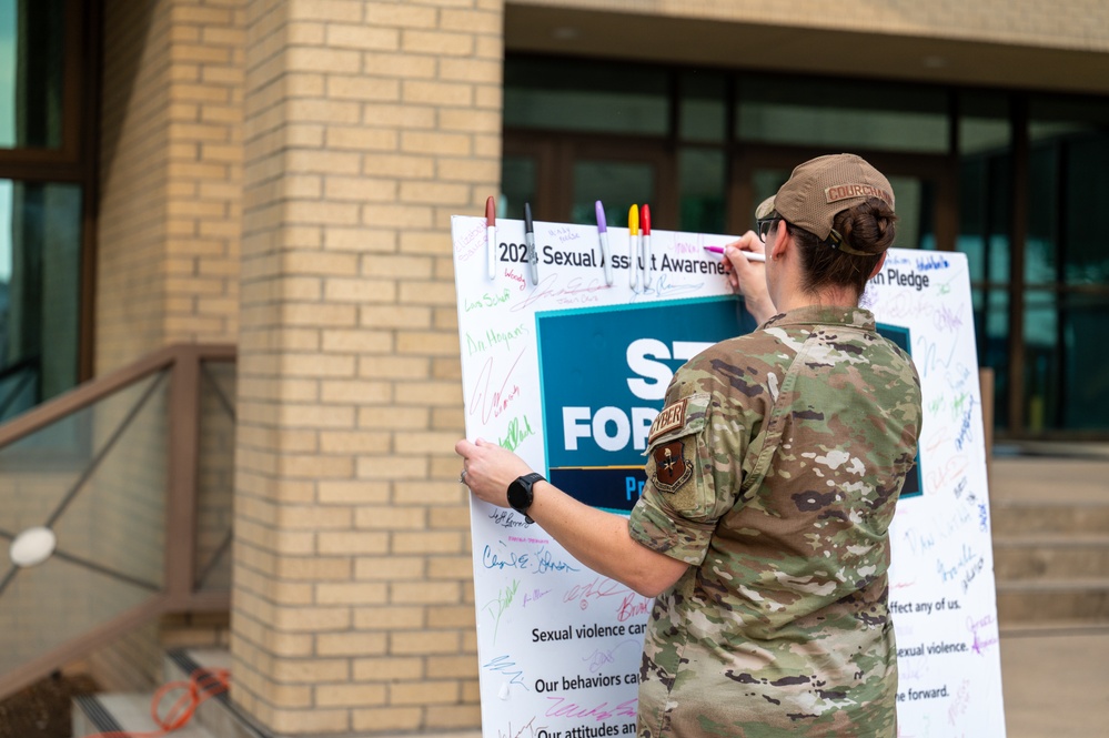 37th Training Wing Participates in Joint Base San Antonio Take Back the Night
