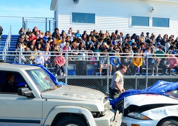 NMCCL Transport Team participates in DWI crash reenactment