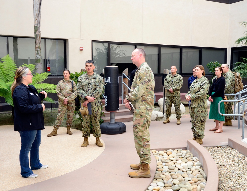 USUHS Brigade Visits NMCSD