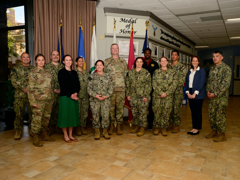 USUHS Brigade Visits NMCSD