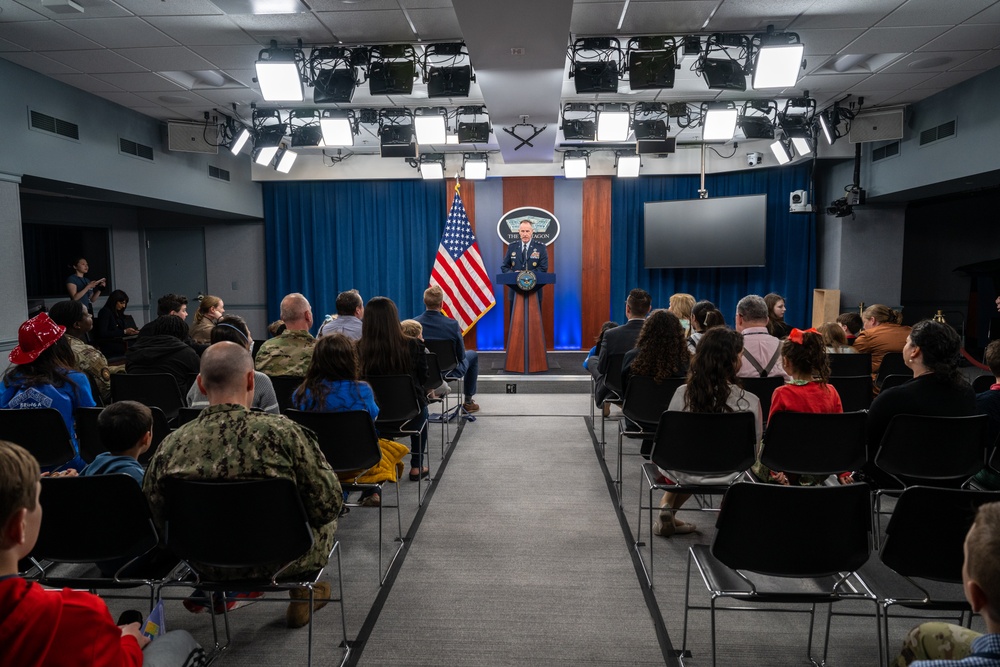 Pentagon Mock Press Briefing