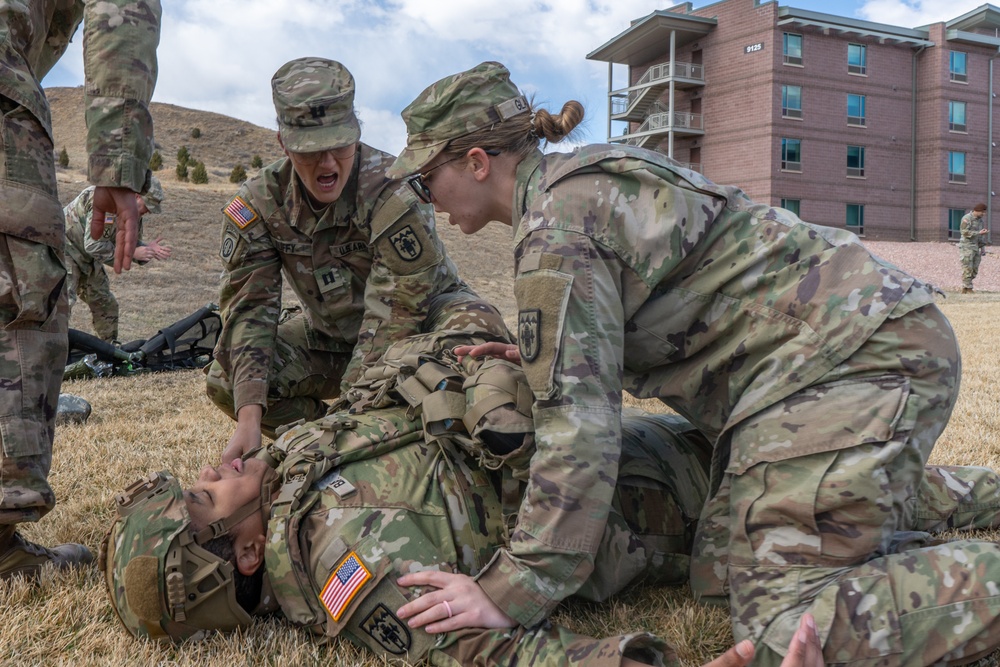 Soldiers enhance their tactical medical skills during annual training