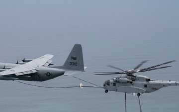 Marine’s new CH-53K helicopter transports F-35 airframe between test sites in Maryland, NJ