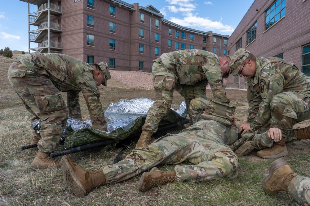 Soldiers enhance their tactical medical skills during annual training