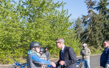 Deputy Assistant Secretary of the Navy (Safety) Visits Keyport Sailors for Motorcycle Safety Month