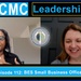 A thumbnail graphic for AFLCMC's &quot;Leadership Log&quot; podcast, episode 112.