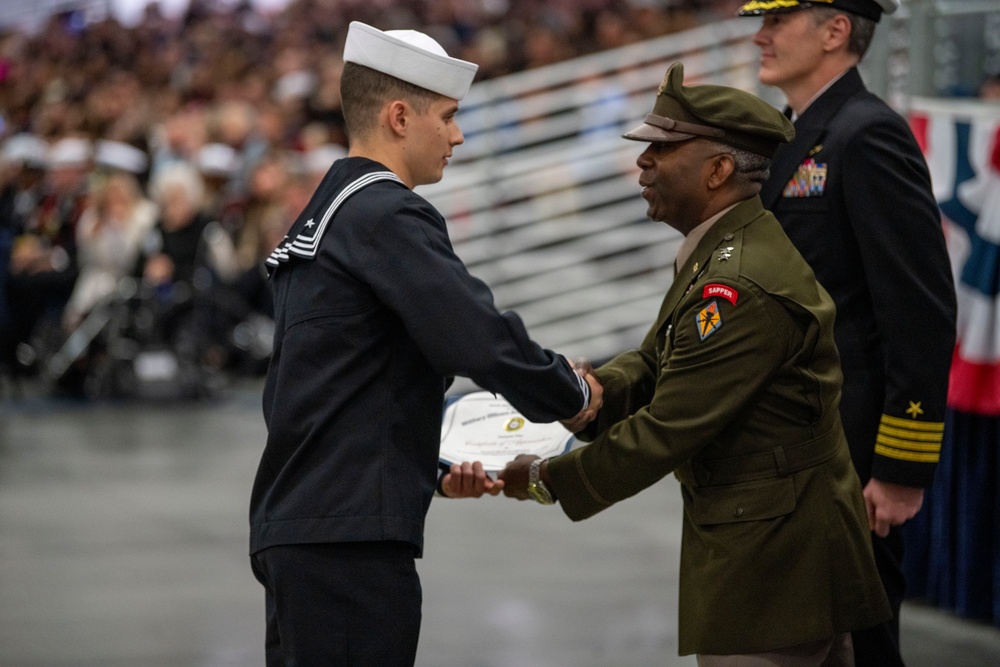 Recruit Training Command Pass-in-Review Award Winners