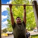 U.S. Marines and Royal Marines compete in the Double-up competition during the 2024 Fittest Instructor Competition