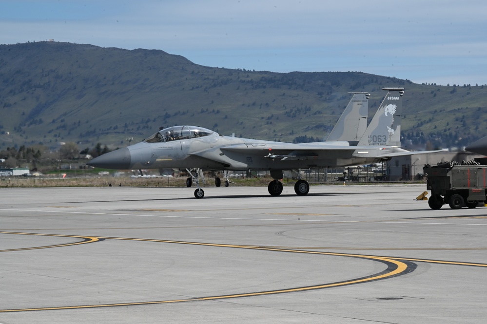 Oregon TAG F-15 Flight