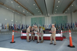 Ribbon Cutting Ceremony Held for New Aircraft Paint Complex at Naval Base Coronado