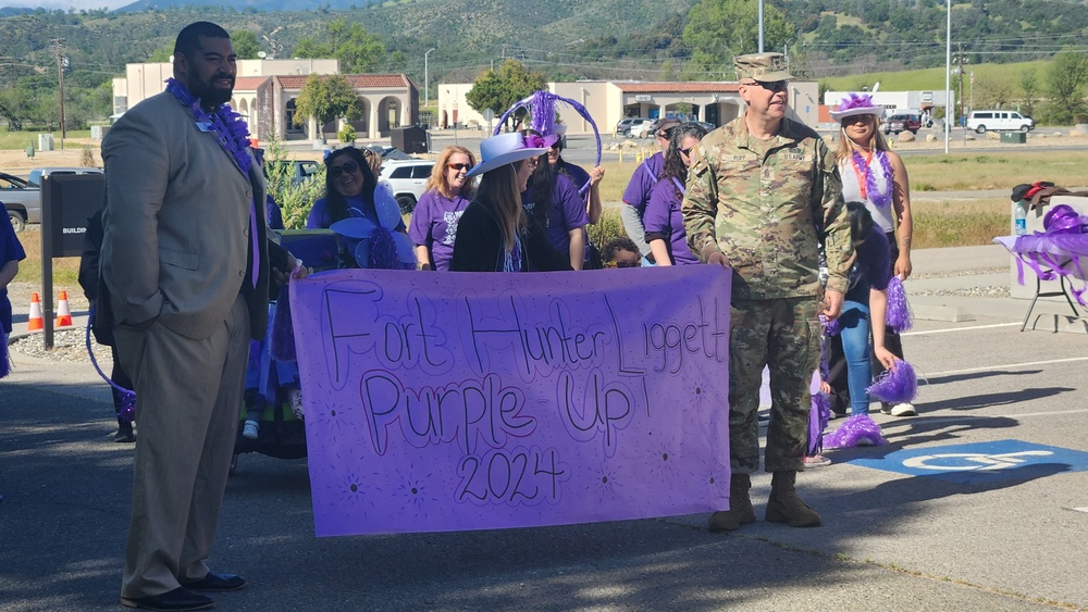 FHL Purple Up Parade