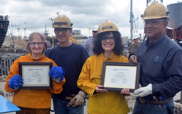 Keel Laid For Newest MSC Ship USNS Hector A Cafferata Jr.