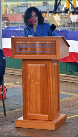 Keel Laid For Newest MSC Ship USNS Hector A Cafferata Jr.