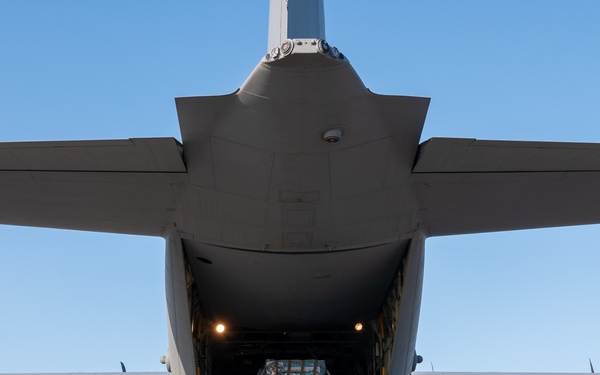 U.S. Military Aircraft Transports Aid to Haiti