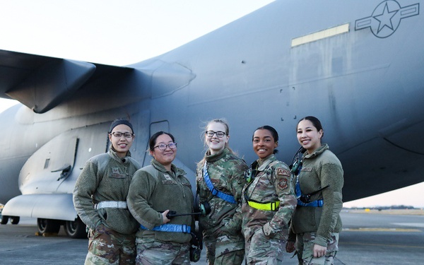 730th Air Mobility Squadron Involved in First Ever All-Female Mission