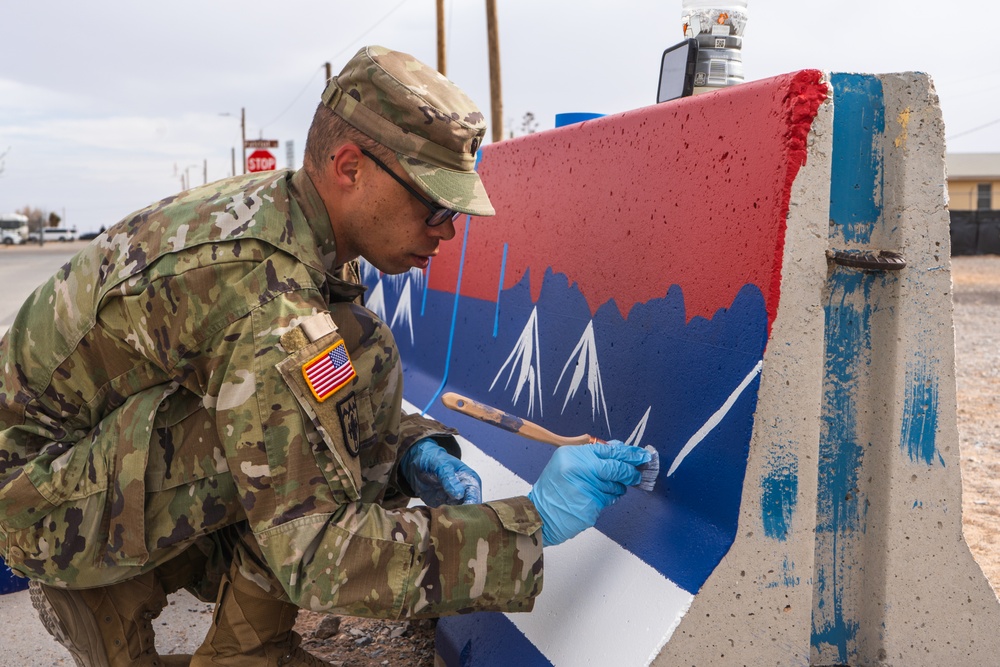 Colorado soldiers leave their mark