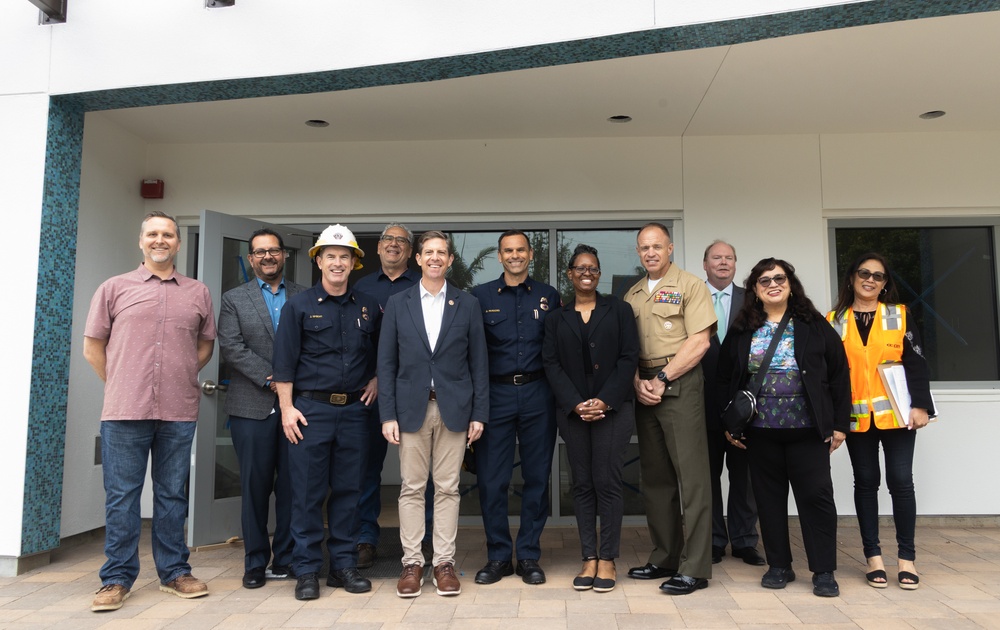 Deputy Assistant Secretary of the Navy Tours Fire Station One
