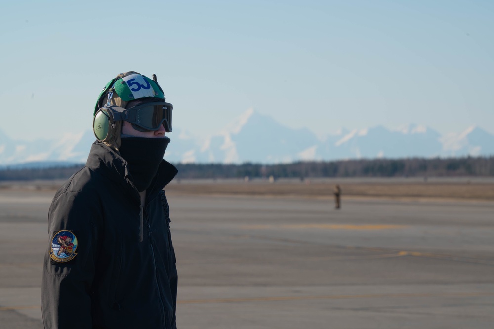 VAQ-131 Visits Eielson AFB during Red-Flag Alaska
