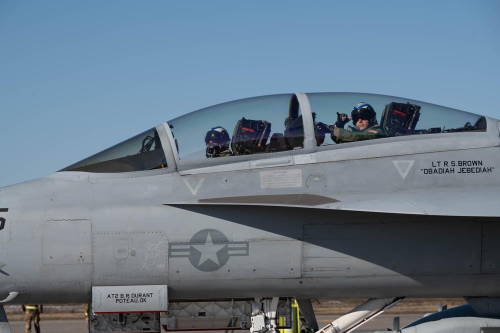 VAQ-131 Visits Eielson AFB during Red-Flag Alaska