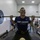 Sgt. Thomas Doles preforms a squat