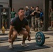 U.S. Marines Participate in the Clean Ladder Event During the 2024 Fittest Instructor Competition